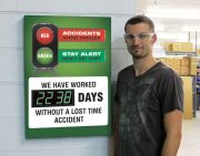 ACCIDENTS AVOID DANGER STAY ALERT DON'T GET HURT WE HAVE WORKED #### DAYS WITHOUT A LOST TIME ACCIDENT
