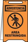 RESTRICTED AREA W/ GRAPHIC