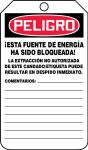 Safety Tag, Header: DANGER, Legend: DO NOT OPERATE ELECTRICIANS AT WORK