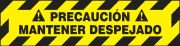 CAUTION KEEP CLEAR