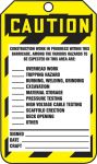 CAUTION <BR> CONSTRUCTION BARRICADE