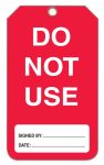 Tags By-The-Roll With Grommets: Do Not Use