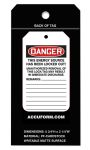 Box of Tags: OSHA Danger - Do Not Operate