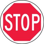 LED Sign Projector: Stop