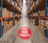 LED Sign Projector Lens Only: Stop - Honk - Proceed