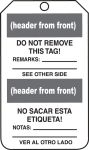 DO NOT START THIS MACHINE