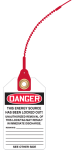 DANGER EQUIPMENT LOCKED OUT
