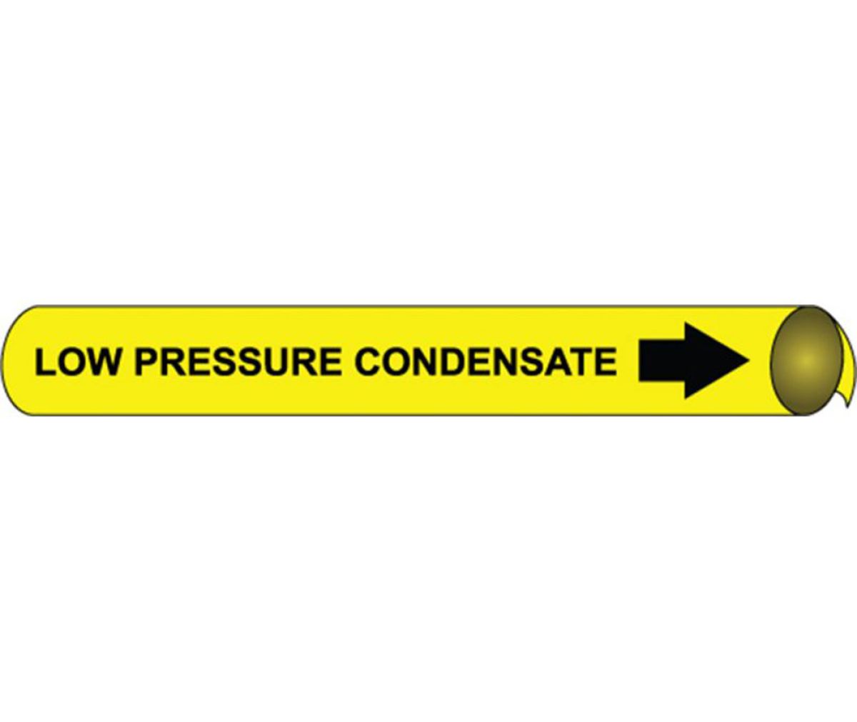 LOW PRESSURE CONDENSATE PRECOILED/STRAP-ON PIPE MARKER