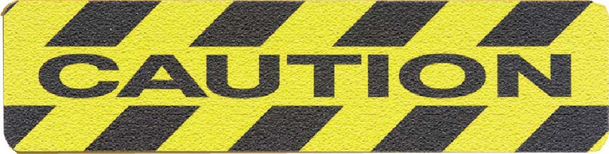 CAUTION GRIT CLEAT