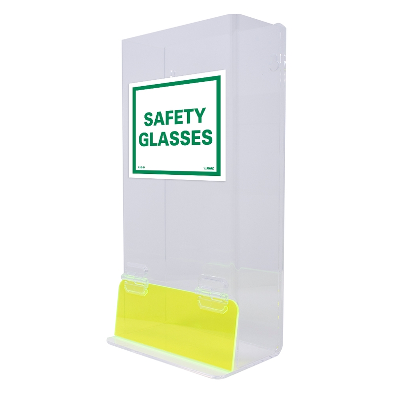 Single Safety Glasses Acrylic Dispenser
