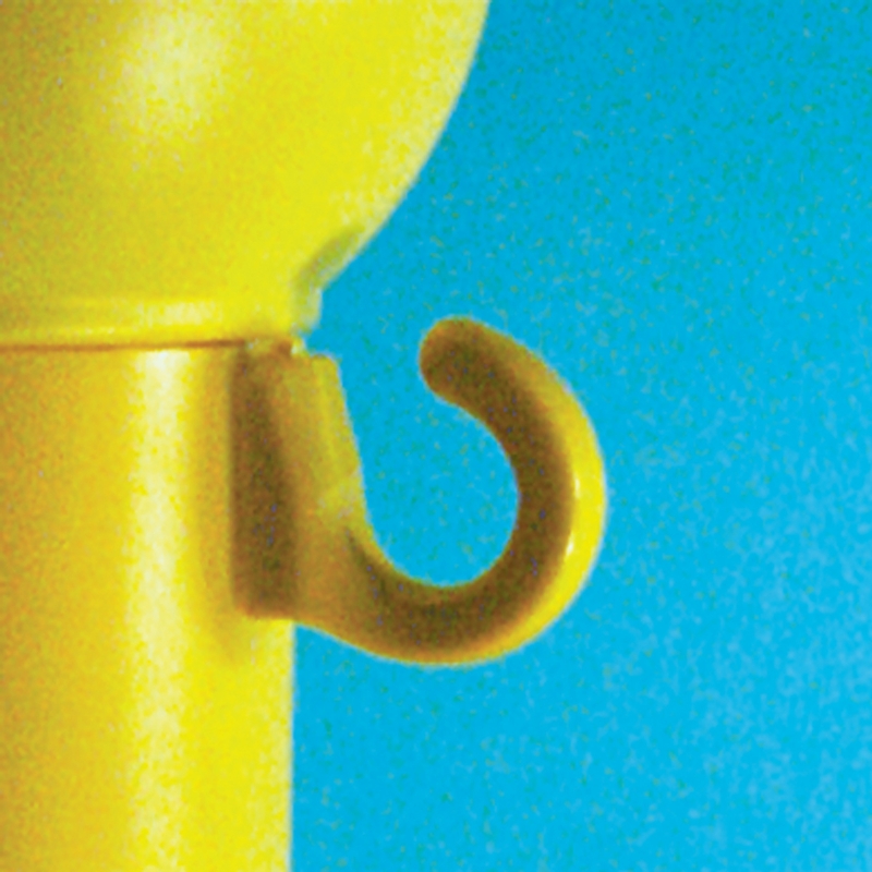 Accessories for Stanchion Posts - C Hooks