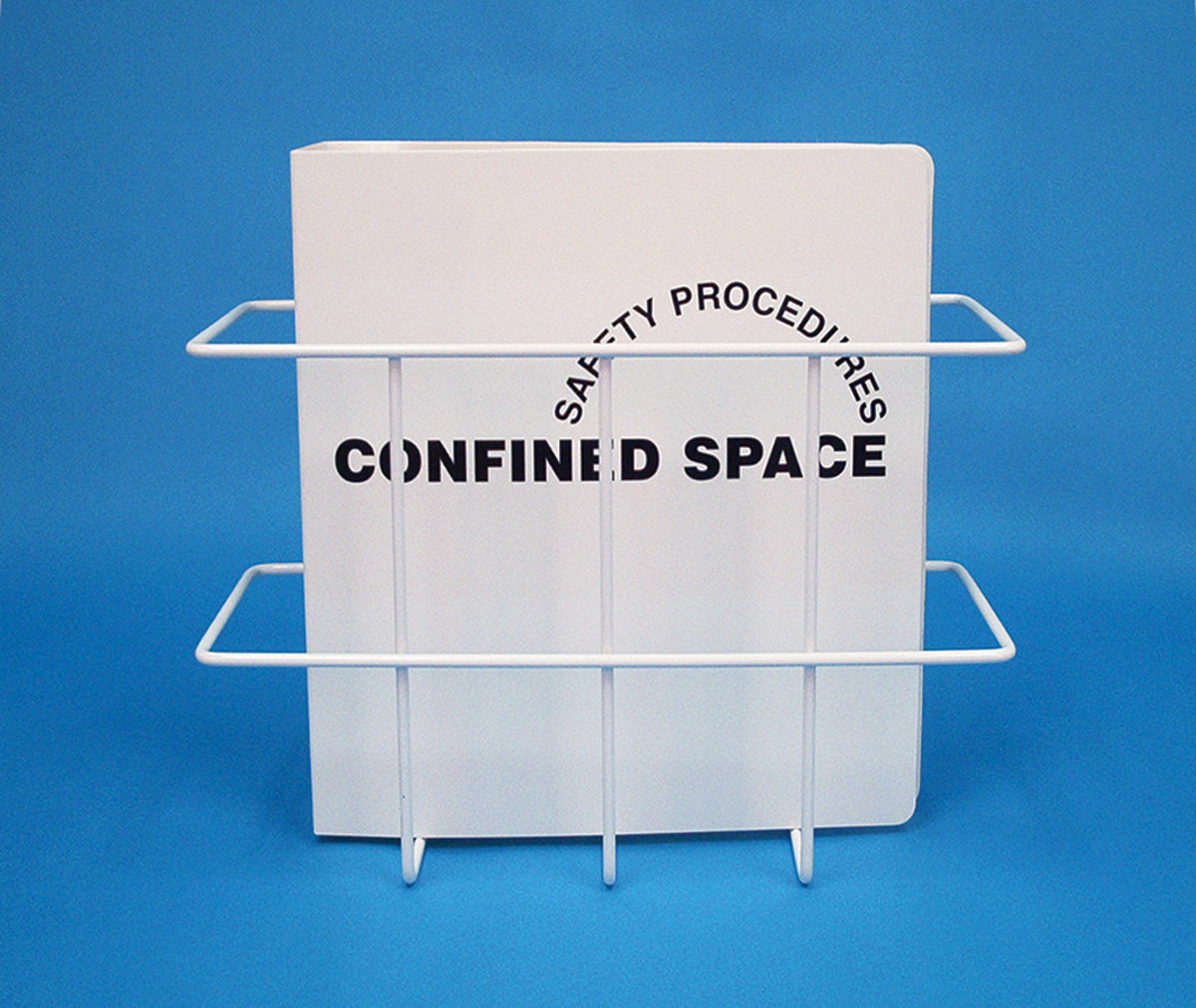 Confined Space, Legend: CONFINED SPACE BINDER & RACK