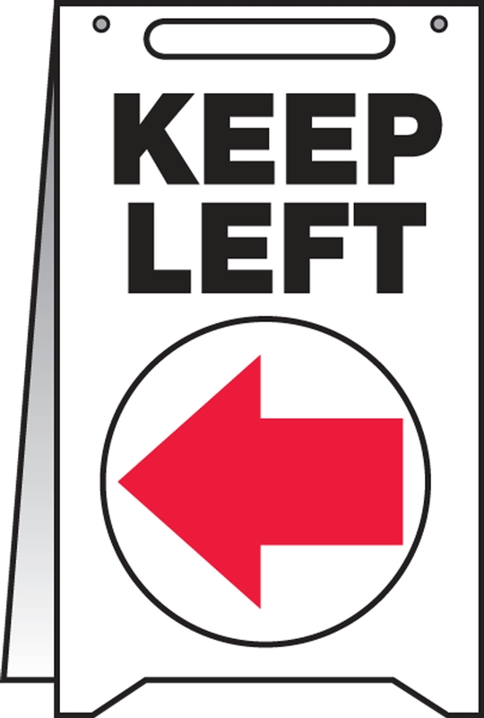 KEEP LEFT (W/GRAPHIC)