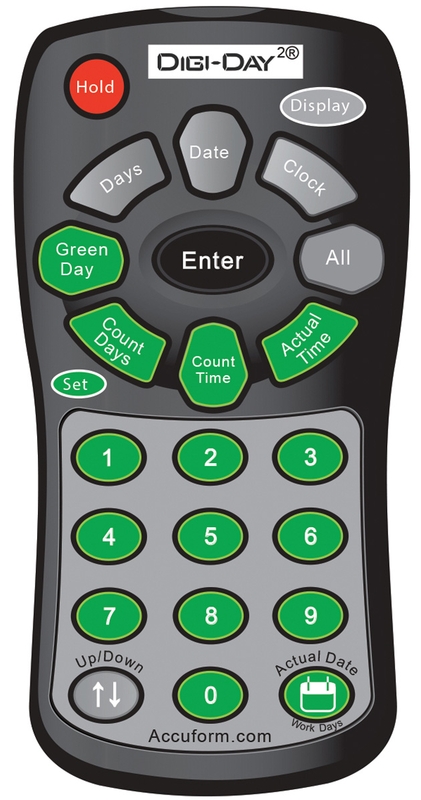 Digi-Day Replacement Remote Control