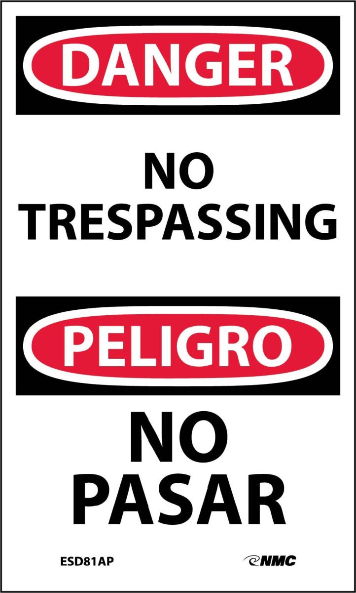 NO TRESPASSING