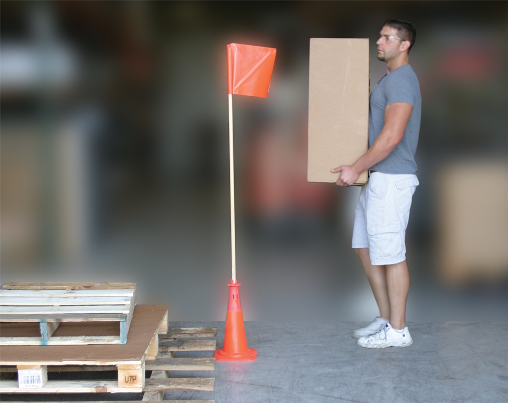 Plant & Facility, Legend: WARNING CONE FLAG