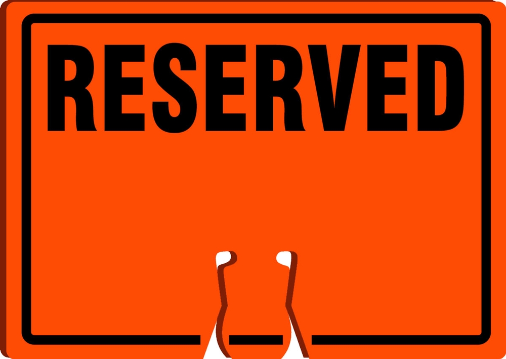 Traffic Sign, Legend: RESERVED