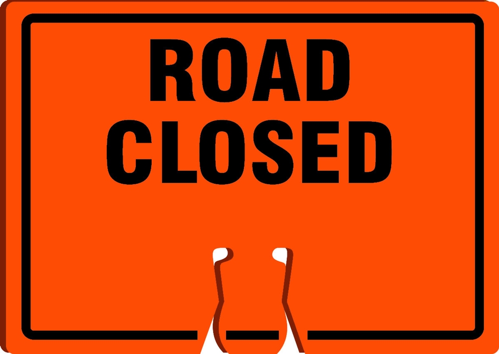 Traffic Sign, Legend: ROAD CLOSED