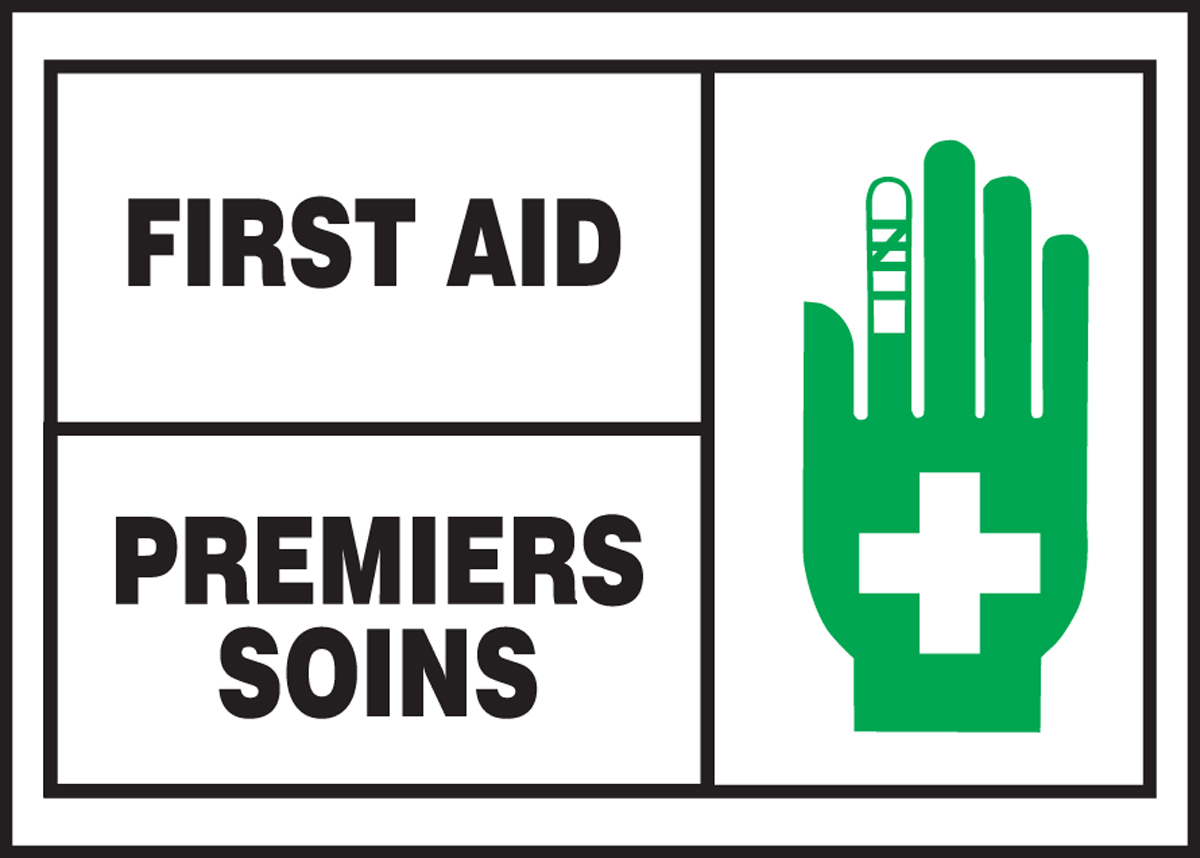 FIRST AID (BILINGUAL FRENCH - PREMIERS SOINS)