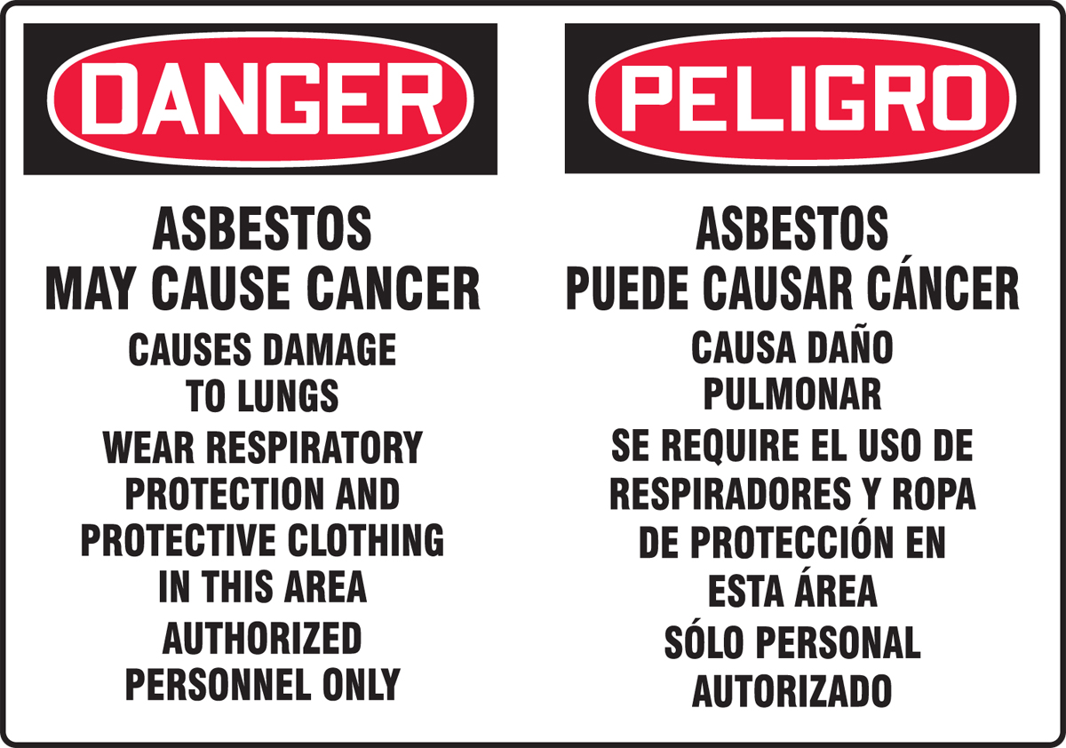 SAFETY BILINGUAL SIGN