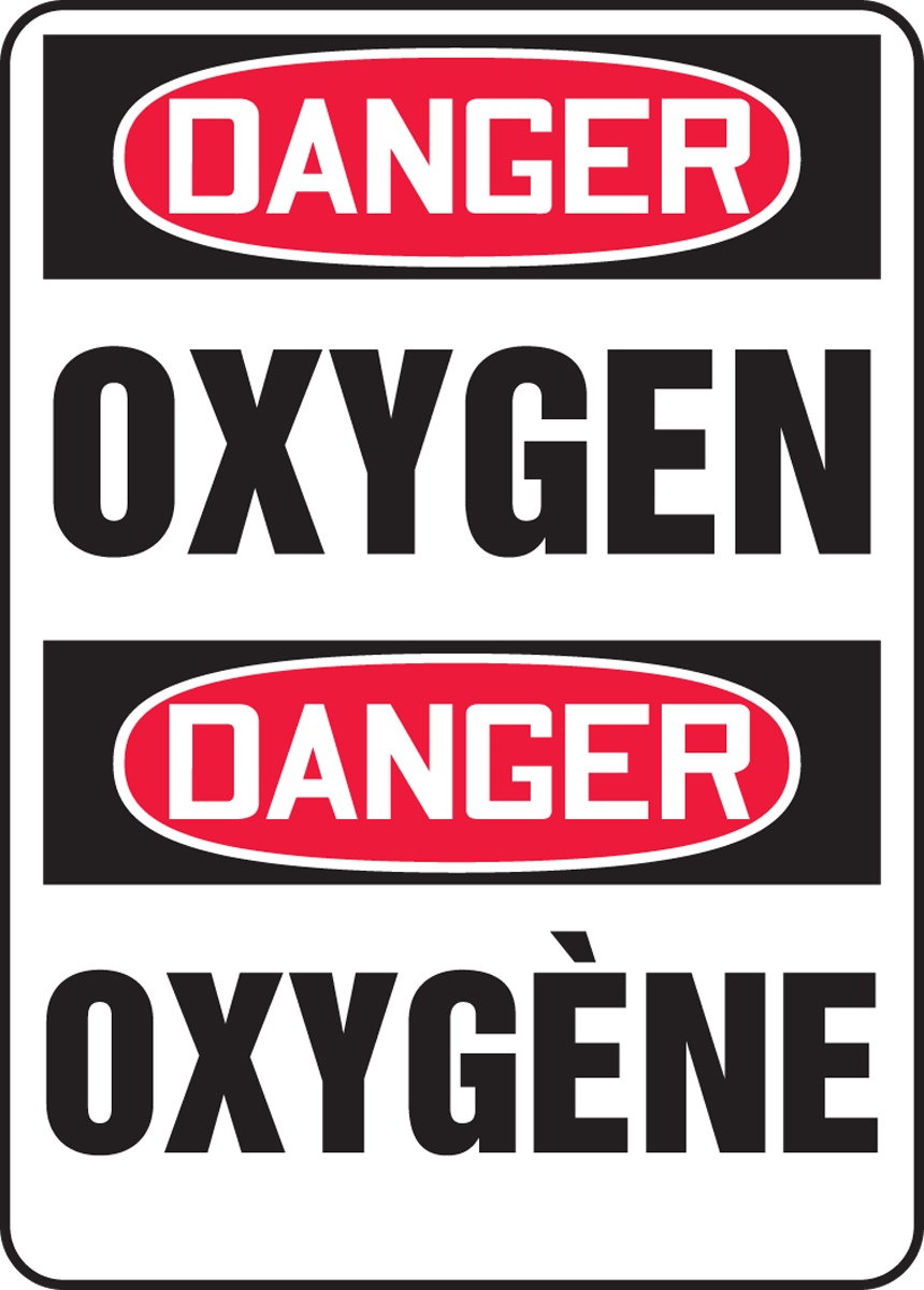 DANGER OXYGEN
