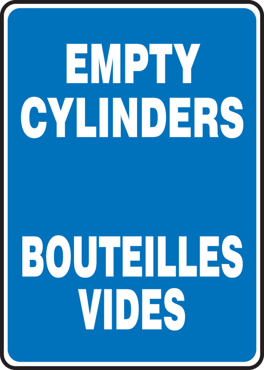 EMPTY CYLINDERS (BILINGUAL FRENCH)