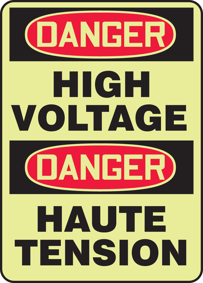 DANGER HIGH VOLTAGE
