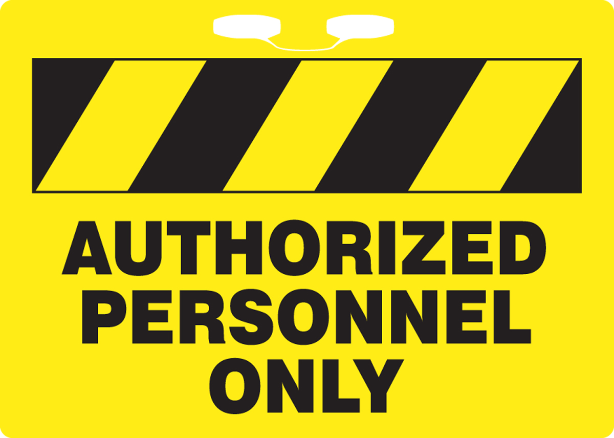 AUTHORIZED PERSONNEL ONLY