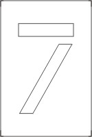 INDIVIDUAL CHARACTERS AND NUMBERS