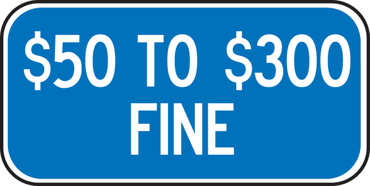 (MISSOURI) - $50 TO $300 FINE
