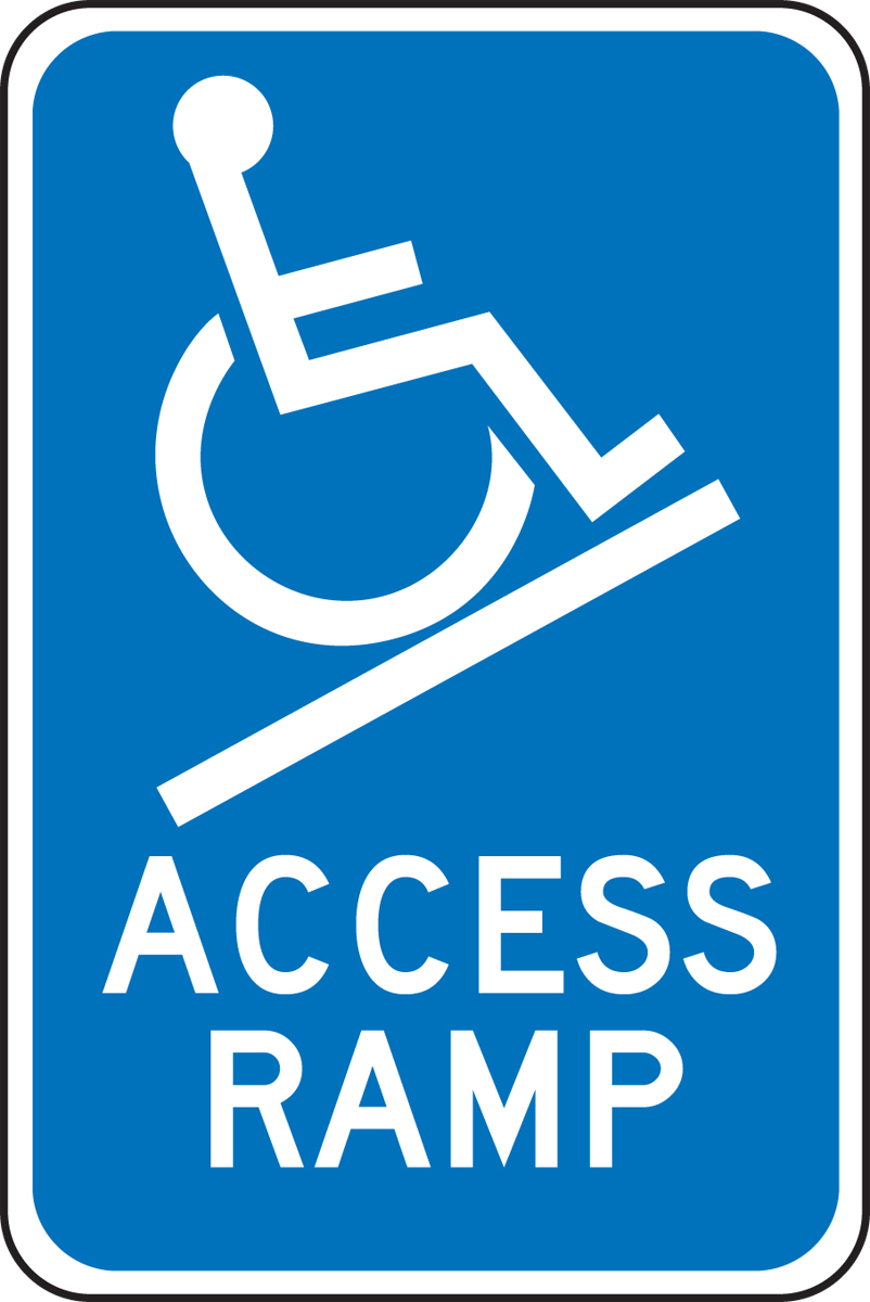ACCESS RAMP (W/GRAPHIC)