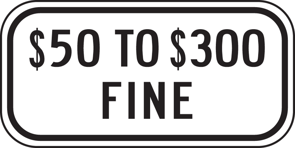 (MISSOURI) $50 TO $300 FINE