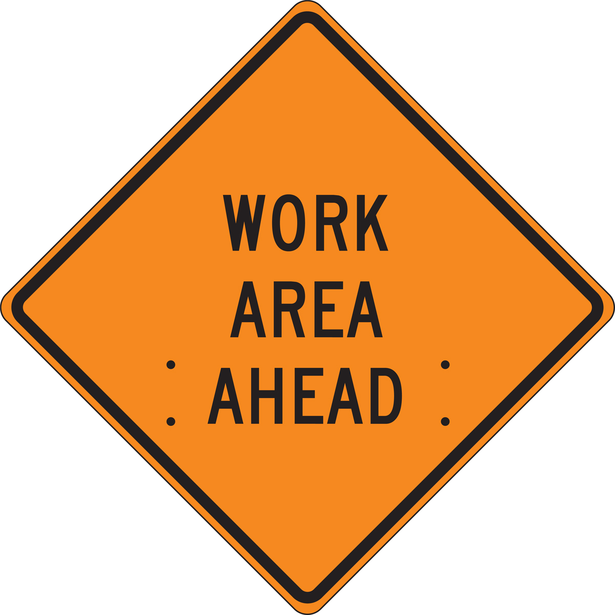 WORK AREA AHEAD