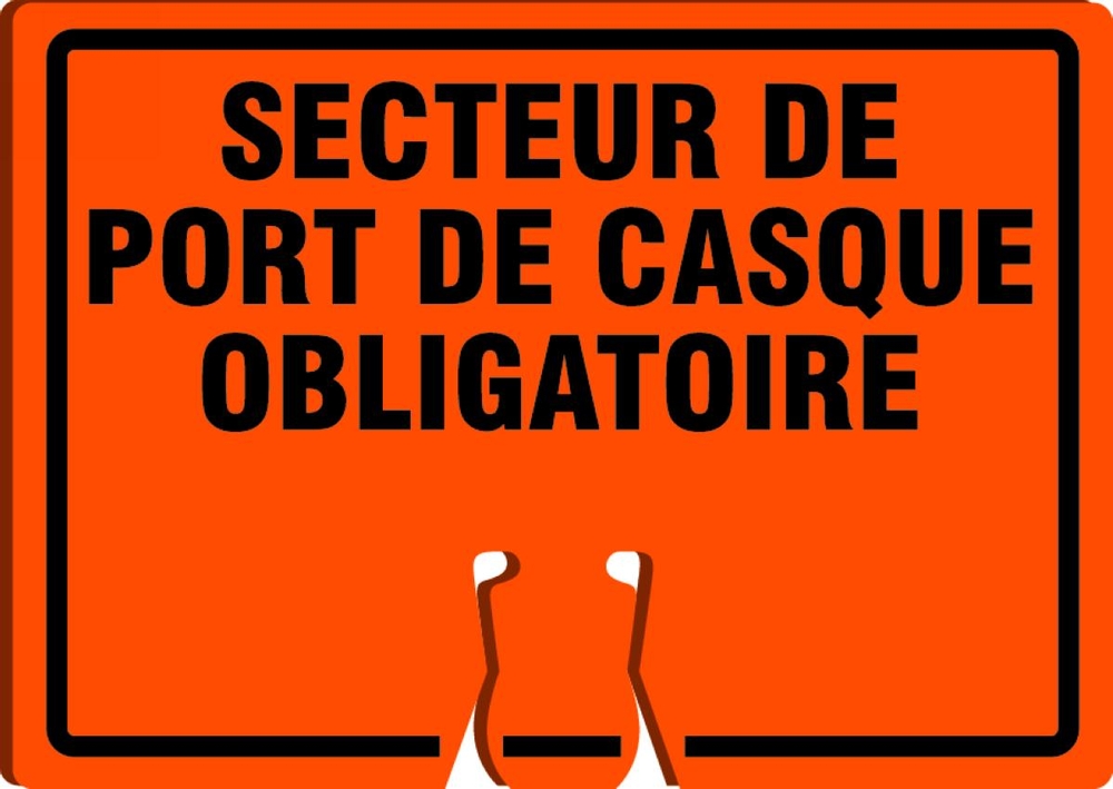 Traffic Sign, Legend: HARD HAT AREA