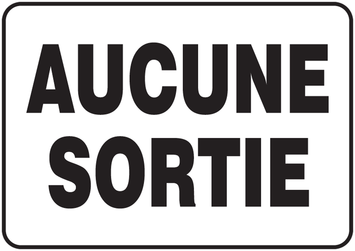 BILINGUAL FRENCH SIGN-MULTILINGUAL