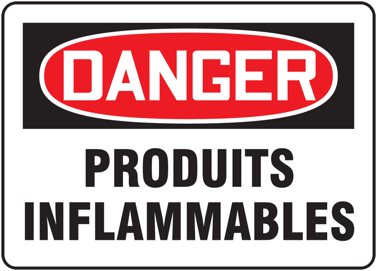 PRODUITS INFLAMMABLES (FRENCH)