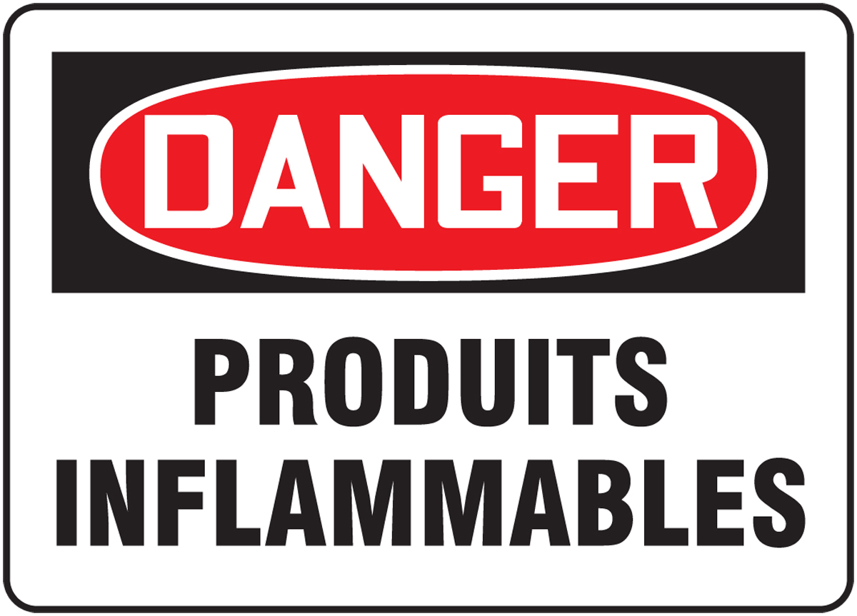 PRODUITS INFLAMMABLES (FRENCH)
