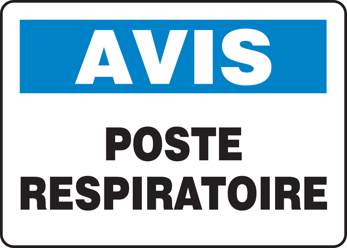AVIS POSTE RESPIRATOIRE (FRENCH)