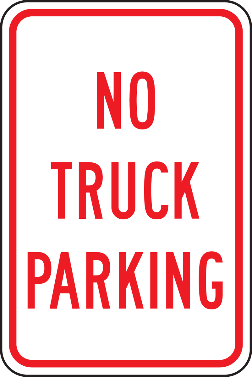 NO TRUCK PARKING