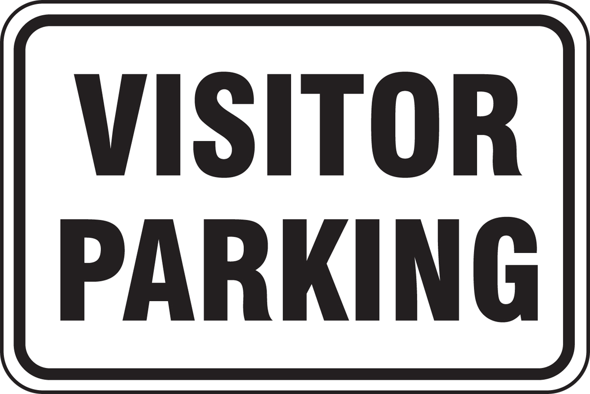 VISITOR PARKING (BLACK/WHITE)