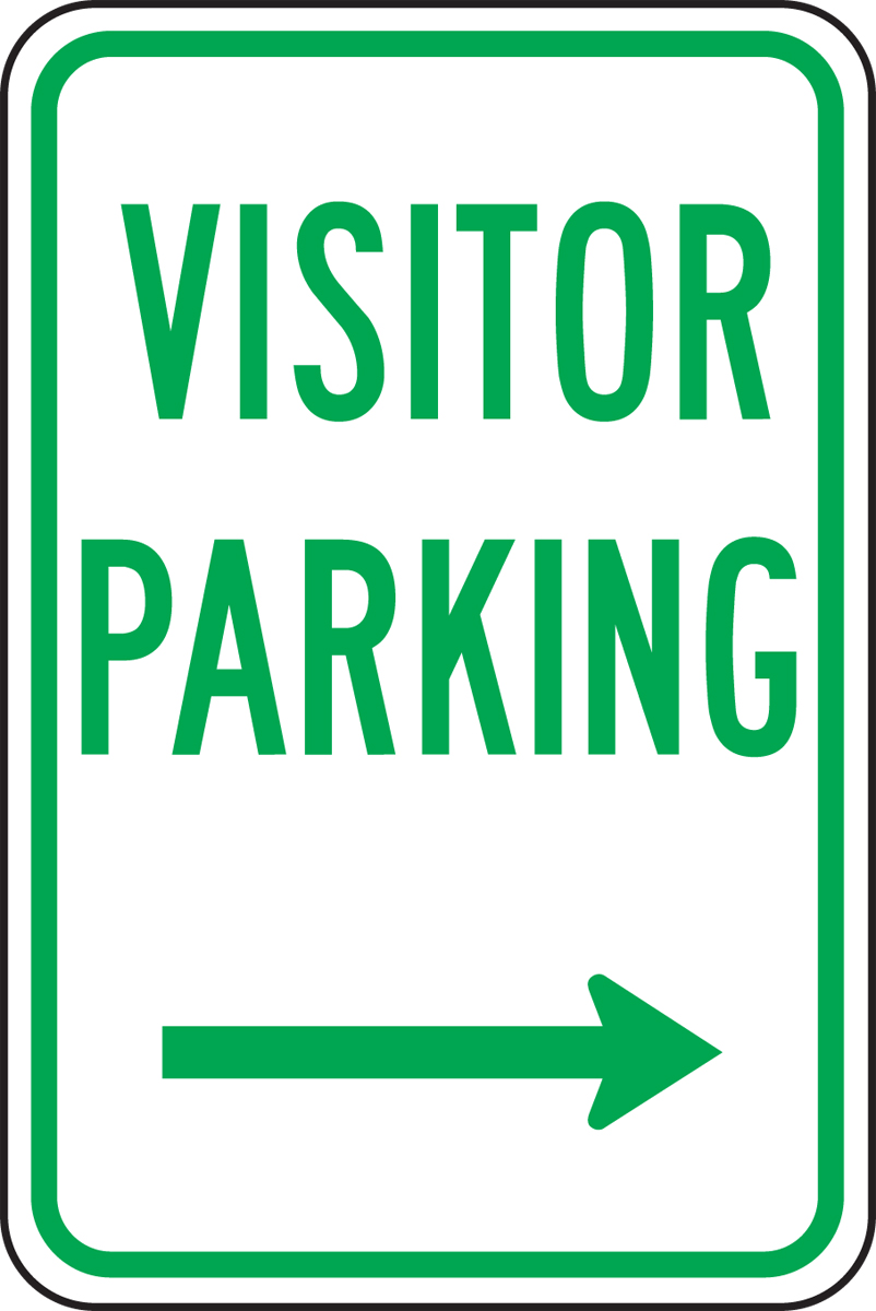 VISITOR PARKING ---->
