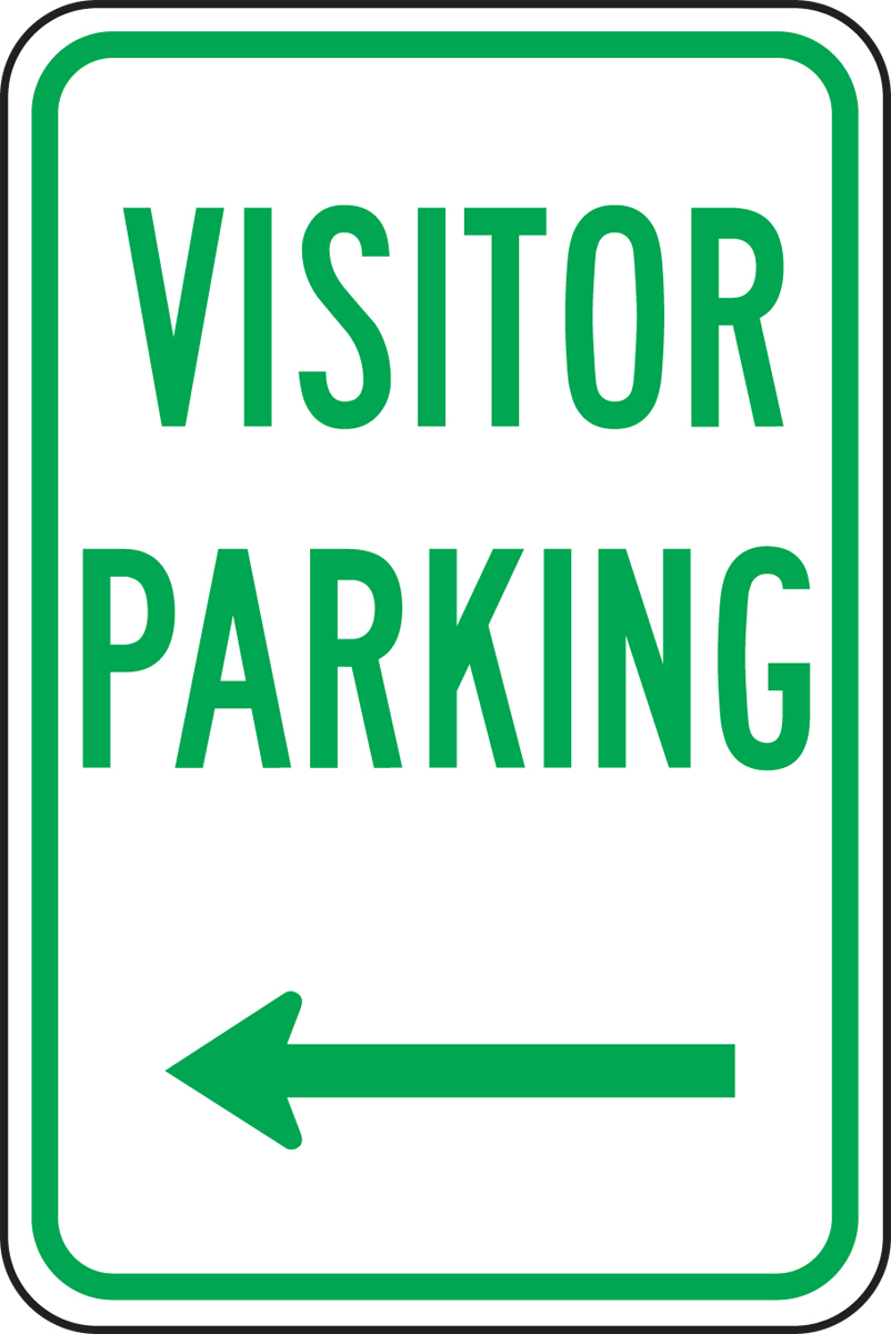 VISITOR PARKING <----