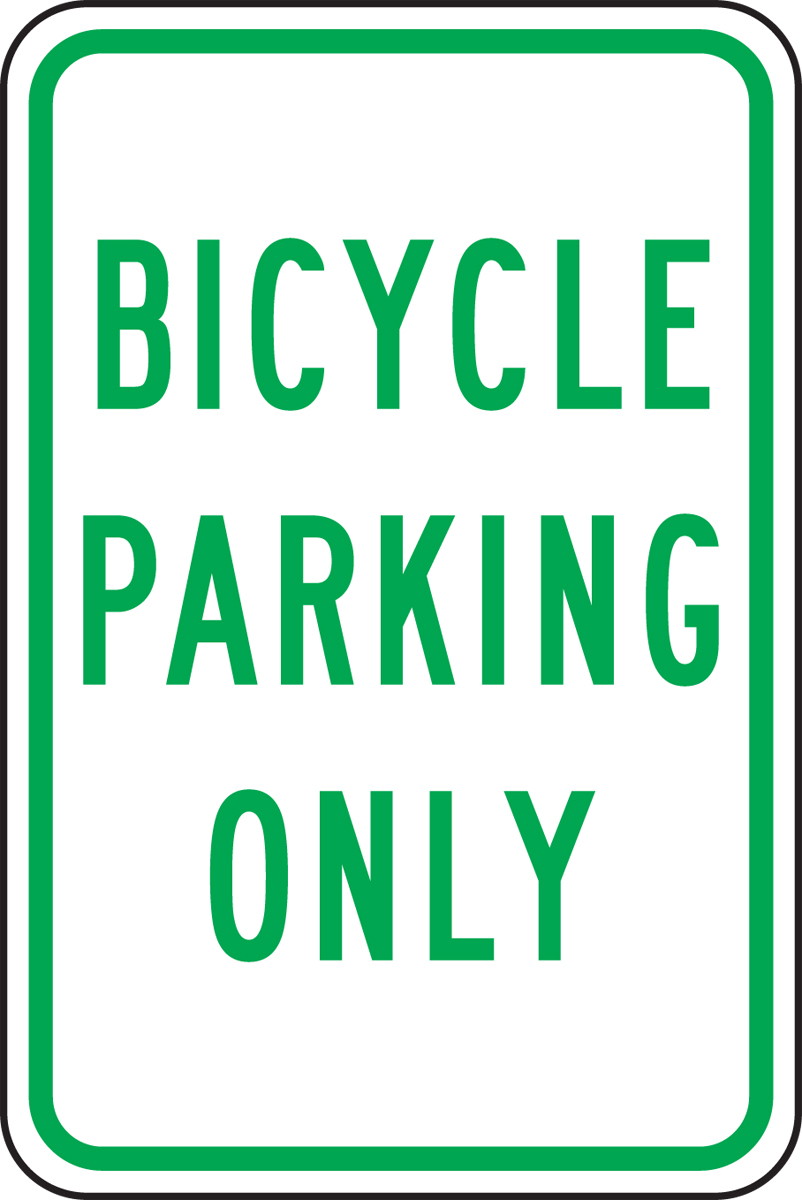 BICYCLE PARKING ONLY