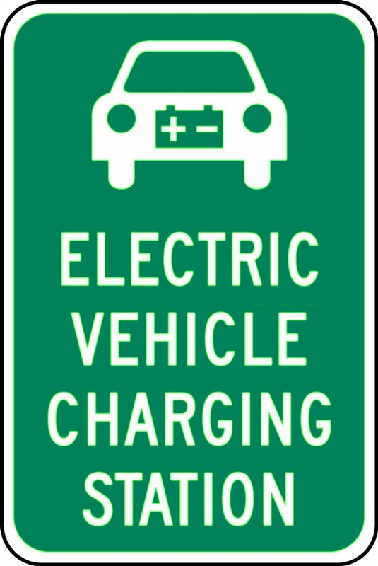 Traffic, Legend: ELECTRIC VEHICLE CHARGING STATION