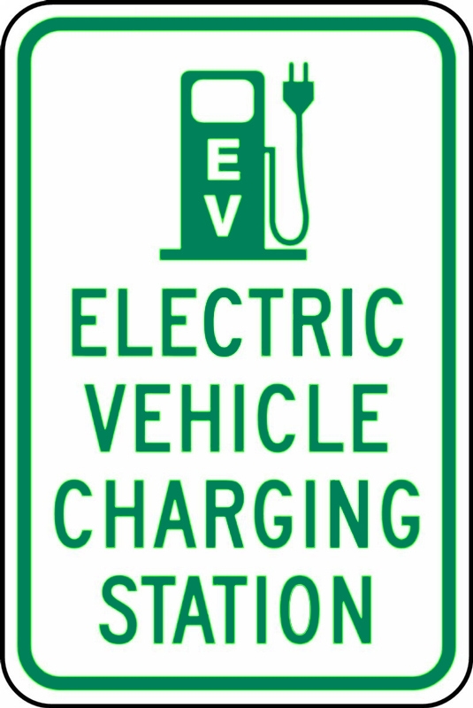 Traffic, Legend: ELECTRIC VEHICLE CHARGING STATION