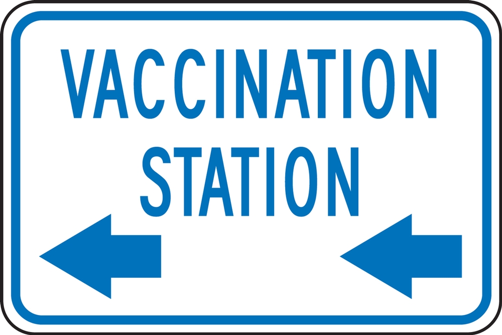Vaccination Station (left arrow)