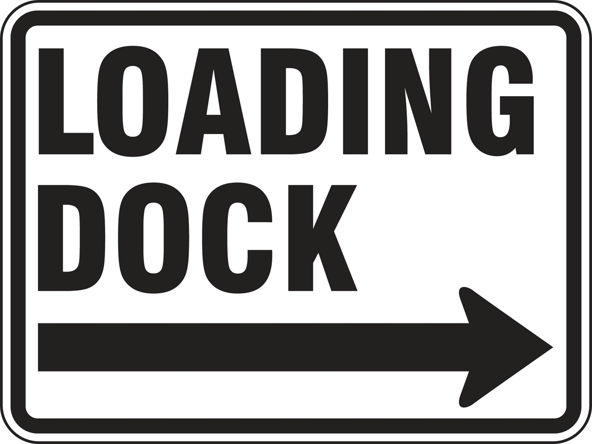 LOADING DOCK (arrow left or right)