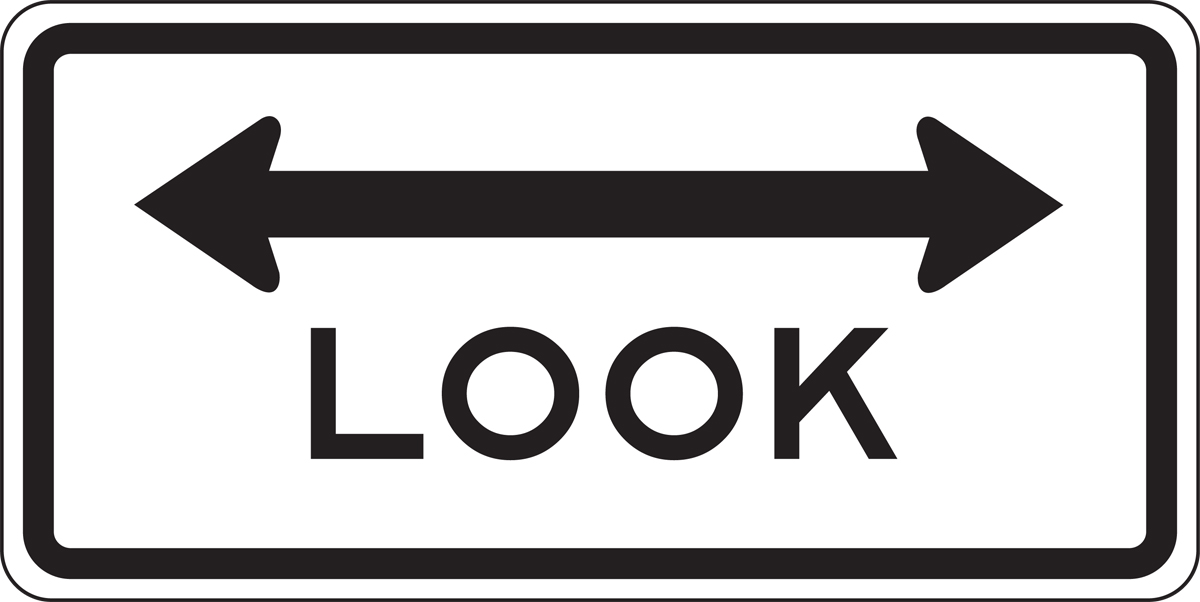 (DOUBLE ARROW) LOOK