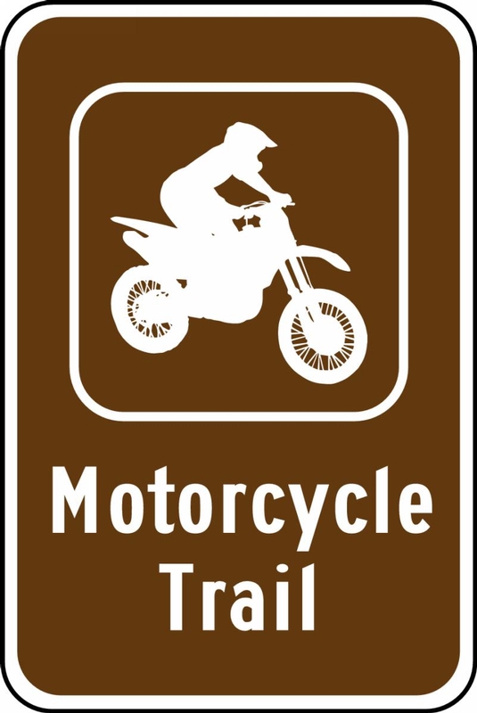 MOTORCYCLE TRAIL W/GRAPHIC