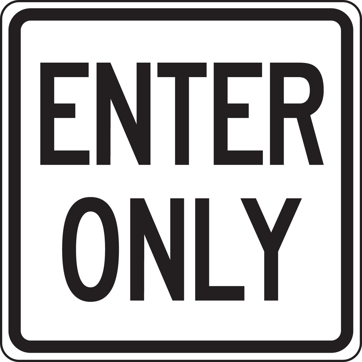 Traffic, Legend: ENTER ONLY